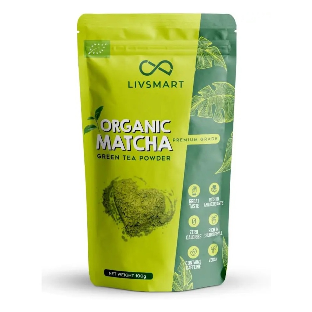 [10906] LiveSmart Organic Matcha Green Tea