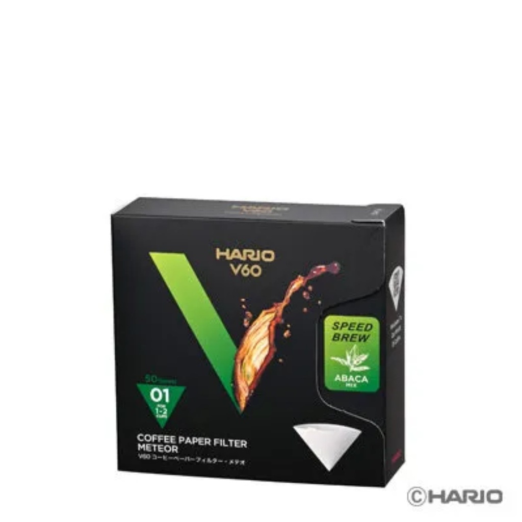 Hario V60 Coffee Paper Filter Meteor 50pcs (01)