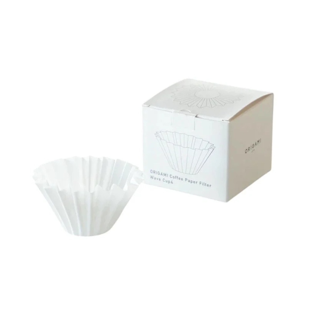 Origami Wave Coffee Paper Filter 50pcs (155)