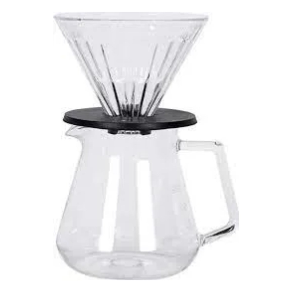 Timemore Cystal Eye Glass Dripper PC Holder + Server Set