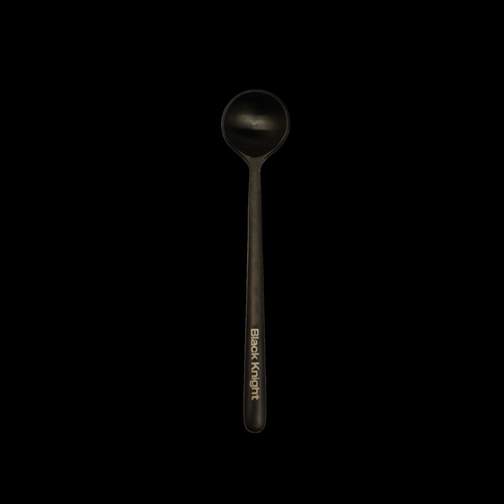 [00993] Black Knight Espresso Spoon 10 ml (Matte Black)